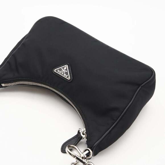 PRADA Saffiano Prada ReEdition 2005 ReNylon 1BH204 2-way Shoulder Bag in Blac... - Picture 6 of 14